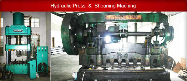 Hydraulic Press & Sheariing Maching